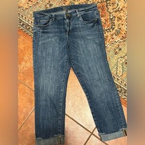 KUT cropped cuff jeans